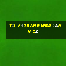 Tải về trang wed đánh cá