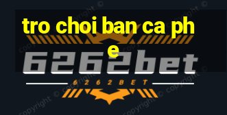 tro choi ban ca phe