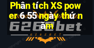 Phân tích XS power 6 55 ngày thứ năm