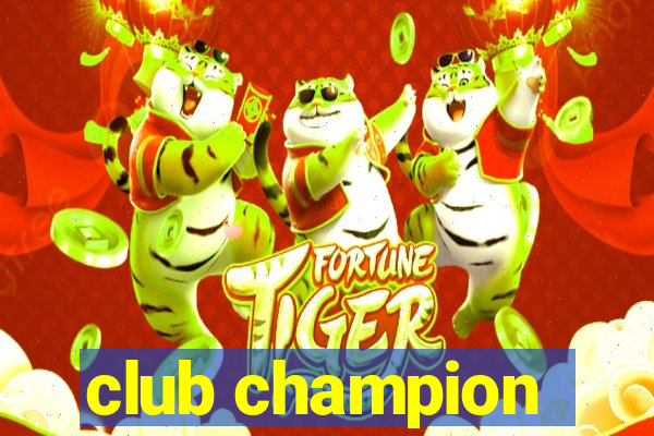 club champion