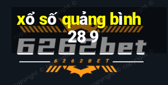 xổ số quảng bình 28 9