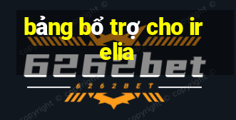 bảng bổ trợ cho irelia