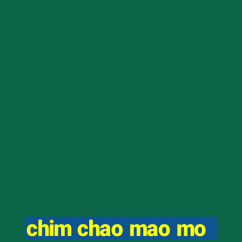 chim chao mao mo