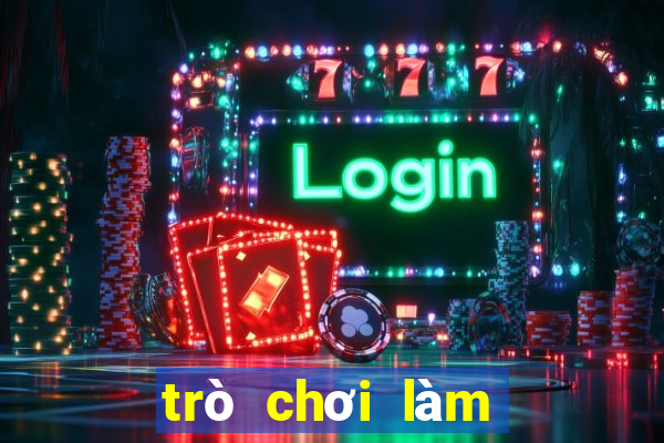 trò chơi làm quần áo