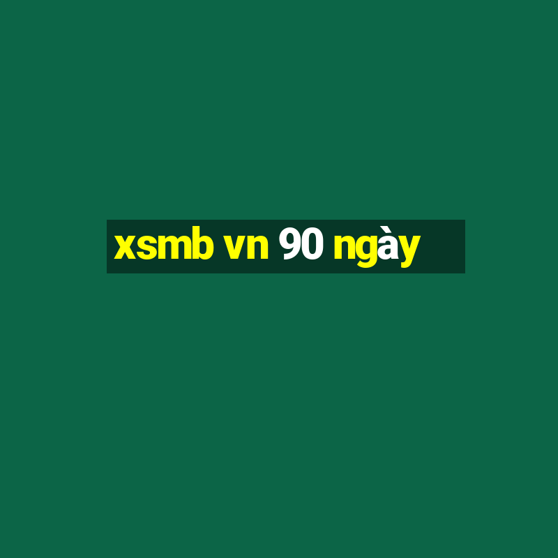 xsmb vn 90 ngày