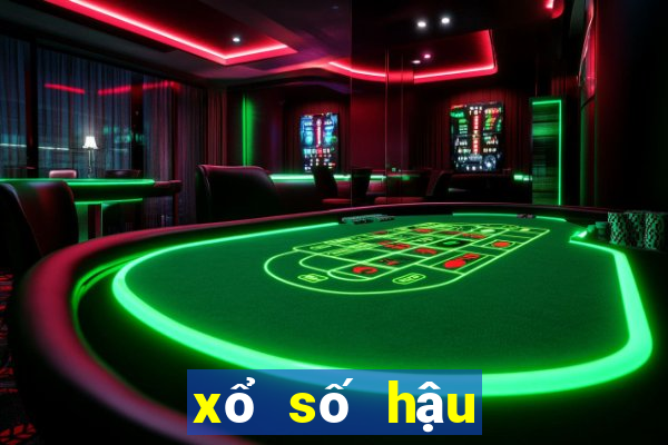 xổ số hậu giang 20 tháng 04