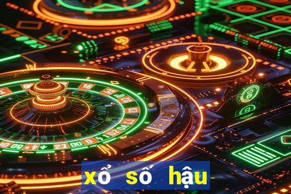 xổ số hậu giang 20 tháng 04