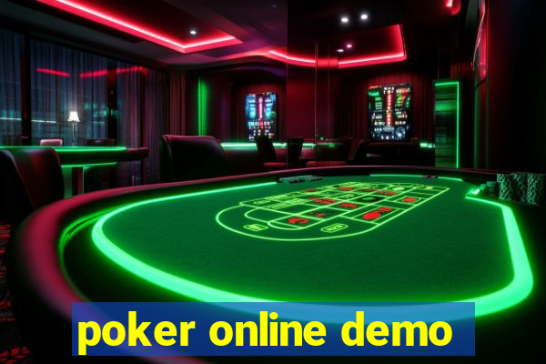 poker online demo