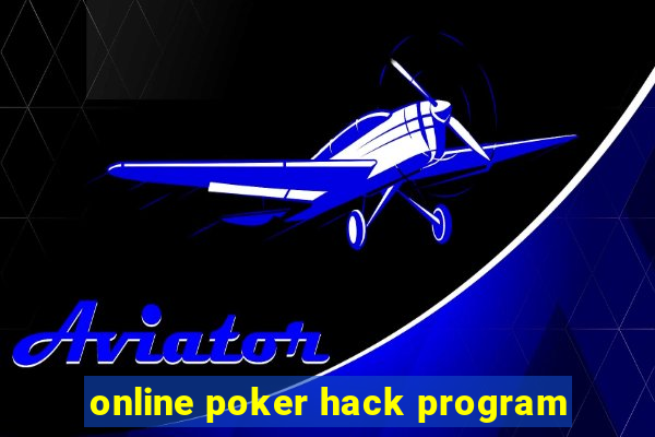 online poker hack program